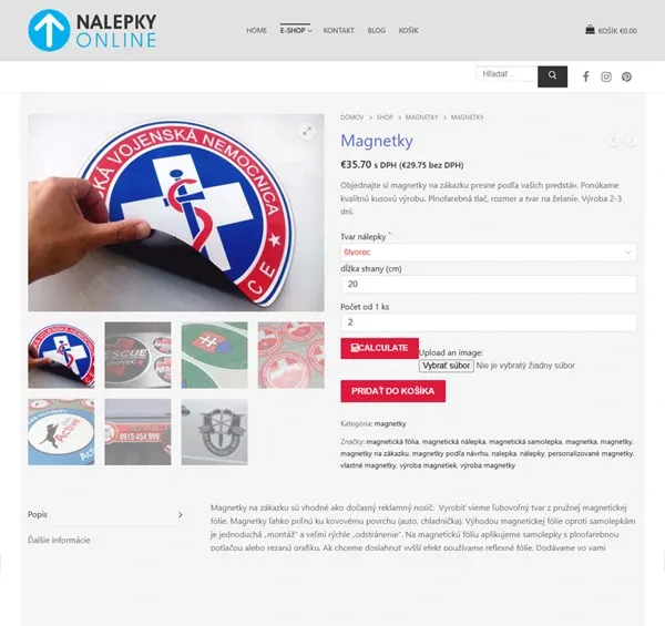E-shop nalepky.online